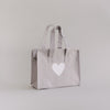 Petit sac isotherme gris cœur (VE = 5 pièces)