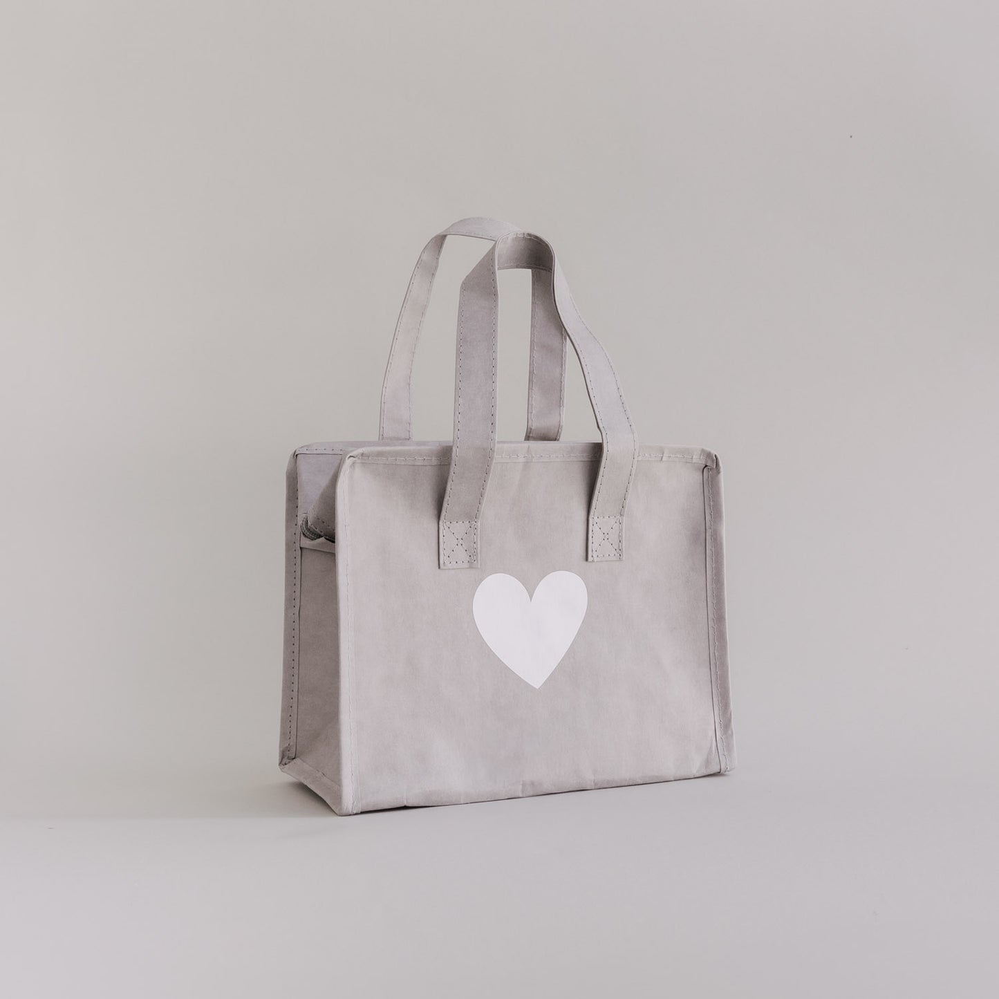 Petit sac isotherme gris cœur (VE = 5 pièces)