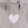 Petit sac isotherme gris cœur (VE = 5 pièces)