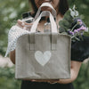 Petit sac isotherme gris cœur (VE = 5 pièces)