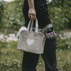 Petit sac isotherme gris cœur (VE = 5 pièces)