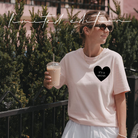 SECRET SALE: Limited Edition T-Shirt rosa (VE = 4 Stk.)