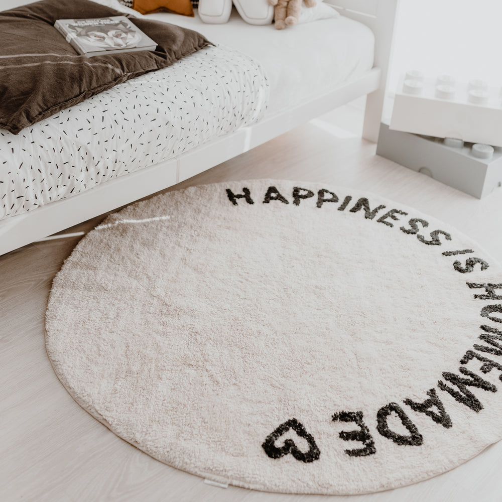 Runder Teppich Happiness 140cm (VE= 3 Stk.)