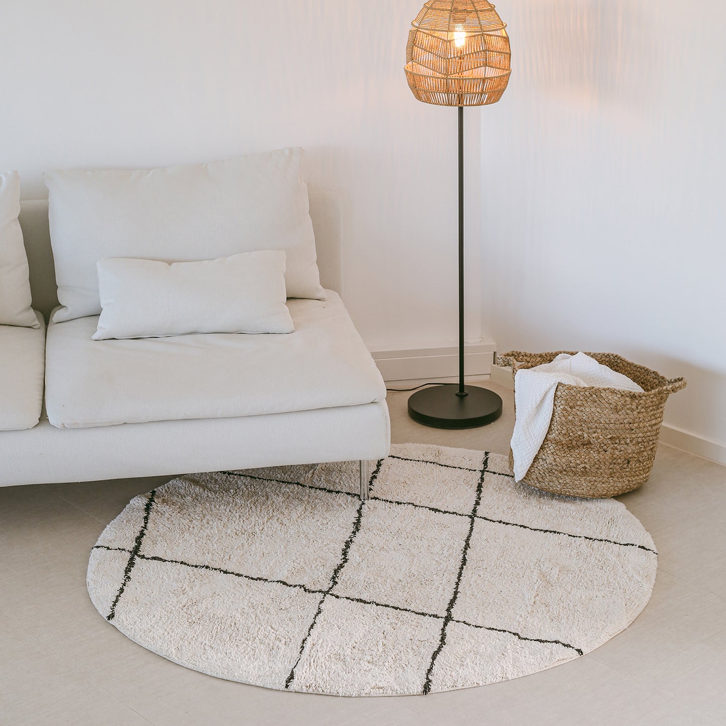 Runder Teppich Lines 140cm (VE= 3 Stk)