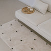 Tapis couloir tissé à pois 200x70cm (UE= 3 Pièces)