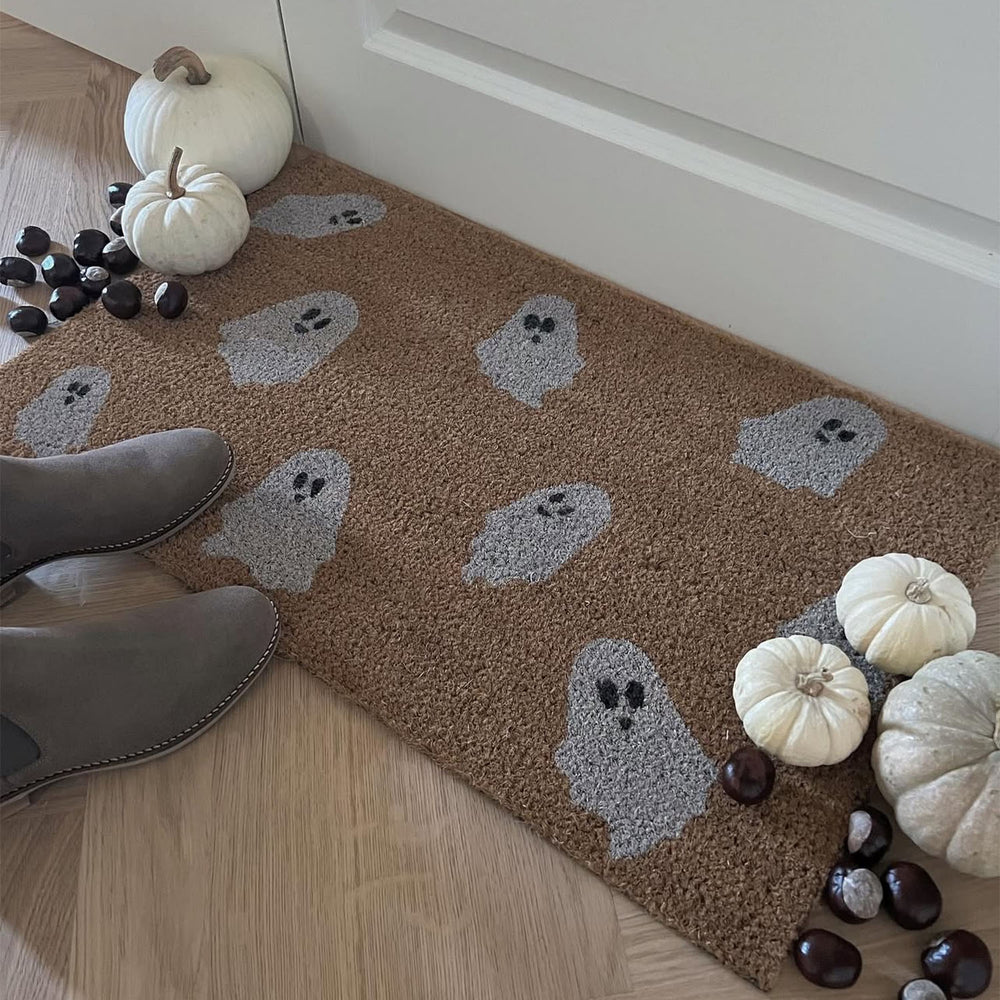 Kokos Fußmatte Geister (VE = 6 Stk)