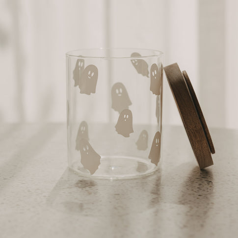 Vorratsglas Geister 13 cm (VE = 4 Stk.)
