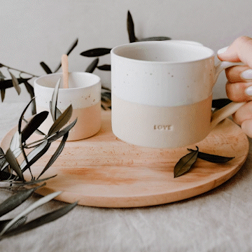 Tasse Love (VE = 4 Stück)