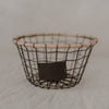 Drahtkorb rund 20cm (VE = 6 Stk)