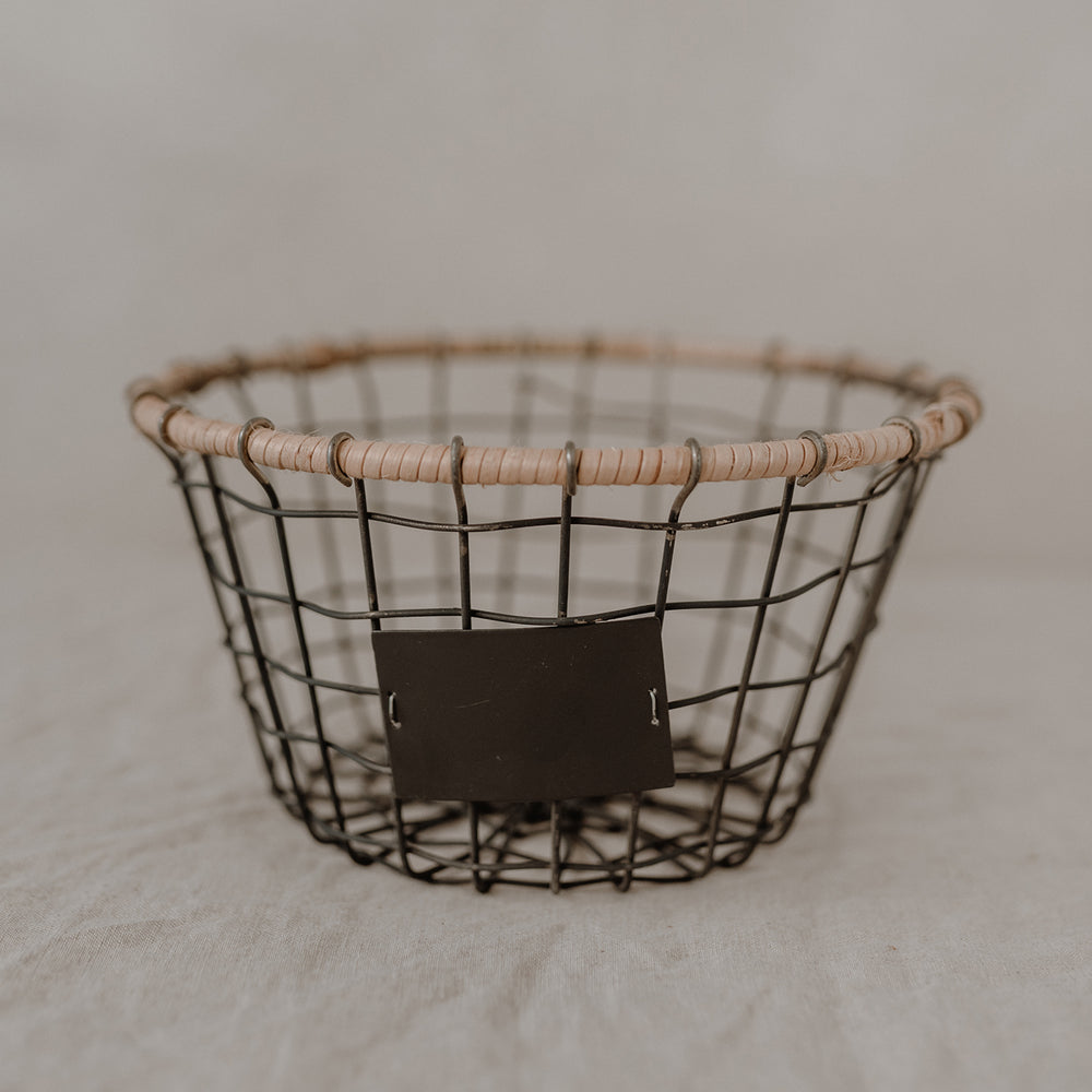 Drahtkorb rund 20cm (VE = 6 Stk)