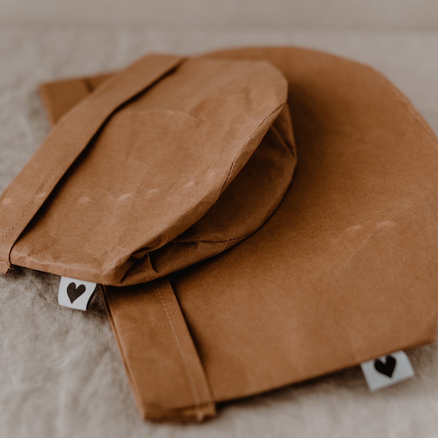 Sac en papier 2er Set nature (UE = 6 Ensembles)