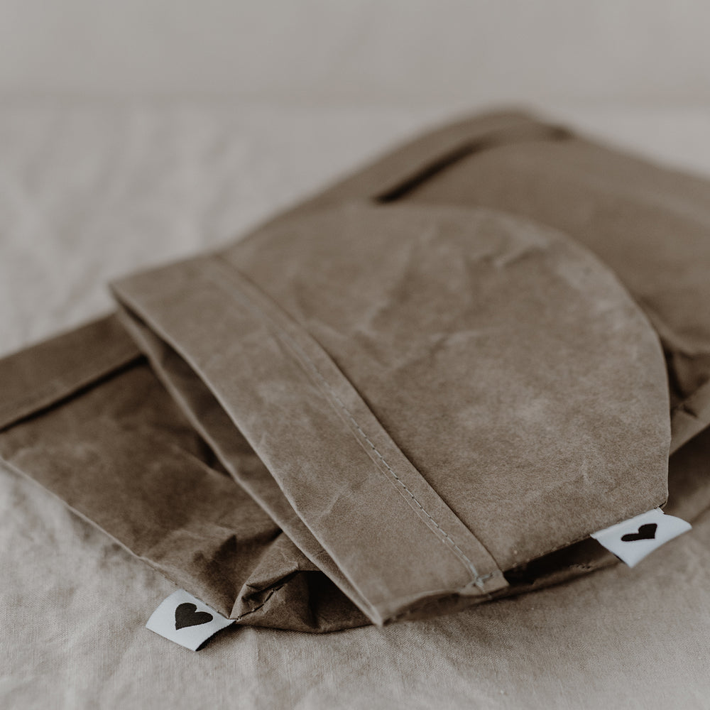 Paperbag 2er Set gris (UE = 6 Ensembles)