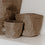 Paperbag 2er Set gris (UE = 6 Ensembles)