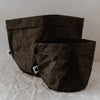 Paperbag Lot de 2 noir (UE = 6 Ensembles)