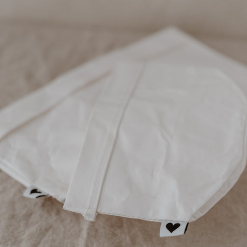 Paperbag set of 2 white (PU = 6 sets)