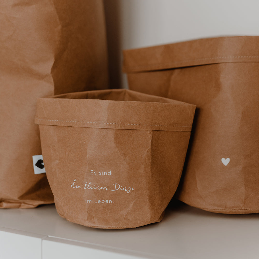 Paperbag Lot de 2 Kleine Dinge (UE = 6 Ensembles)