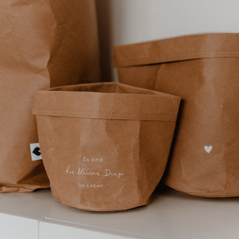 Paperbag Lot de 2 Kleine Dinge (UE = 6 Ensembles)