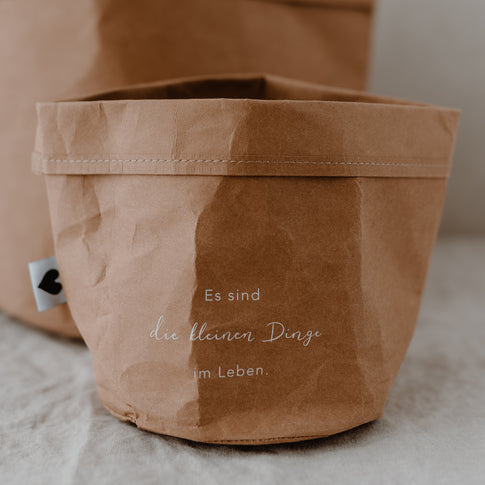 Paperbag Lot de 2 Kleine Dinge (UE = 6 Ensembles)