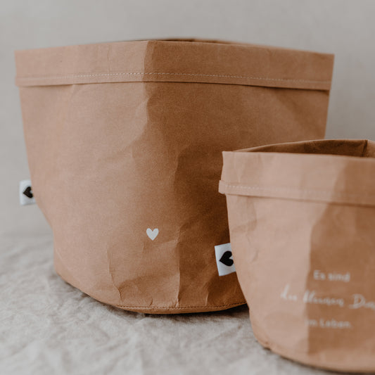 Paperbag Lot de 2 Kleine Dinge (UE = 6 Ensembles)