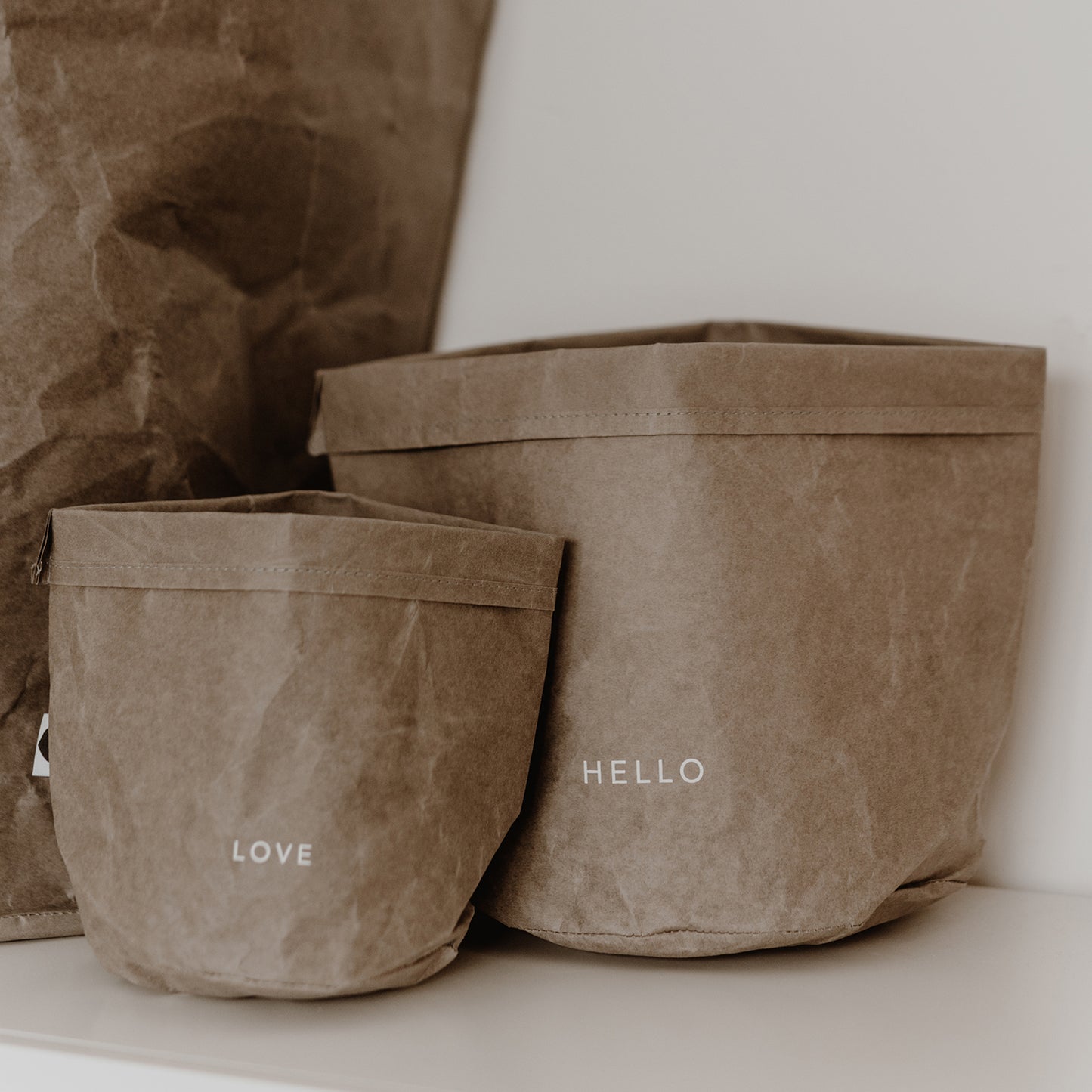 Paperbag 2er Set Hello Love (VE = 6 Sets)