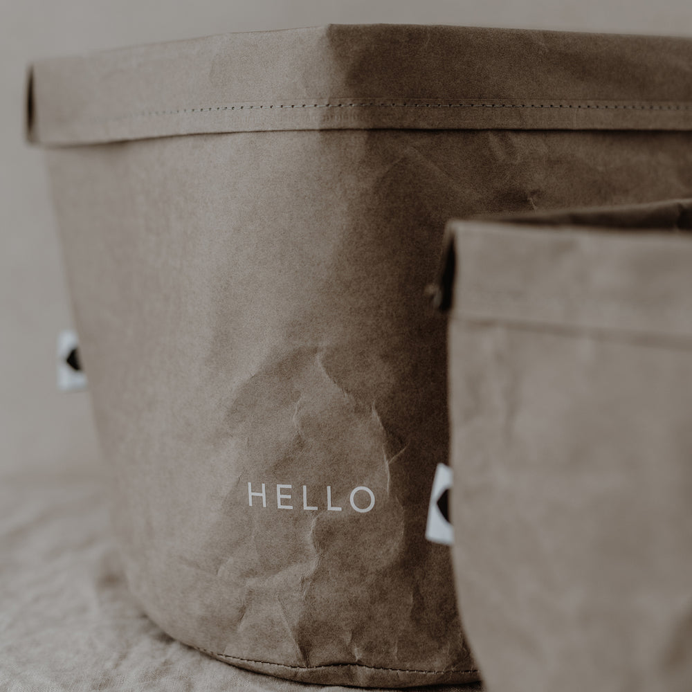 Paperbag 2er Set Hello Love (VE = 6 Sets)