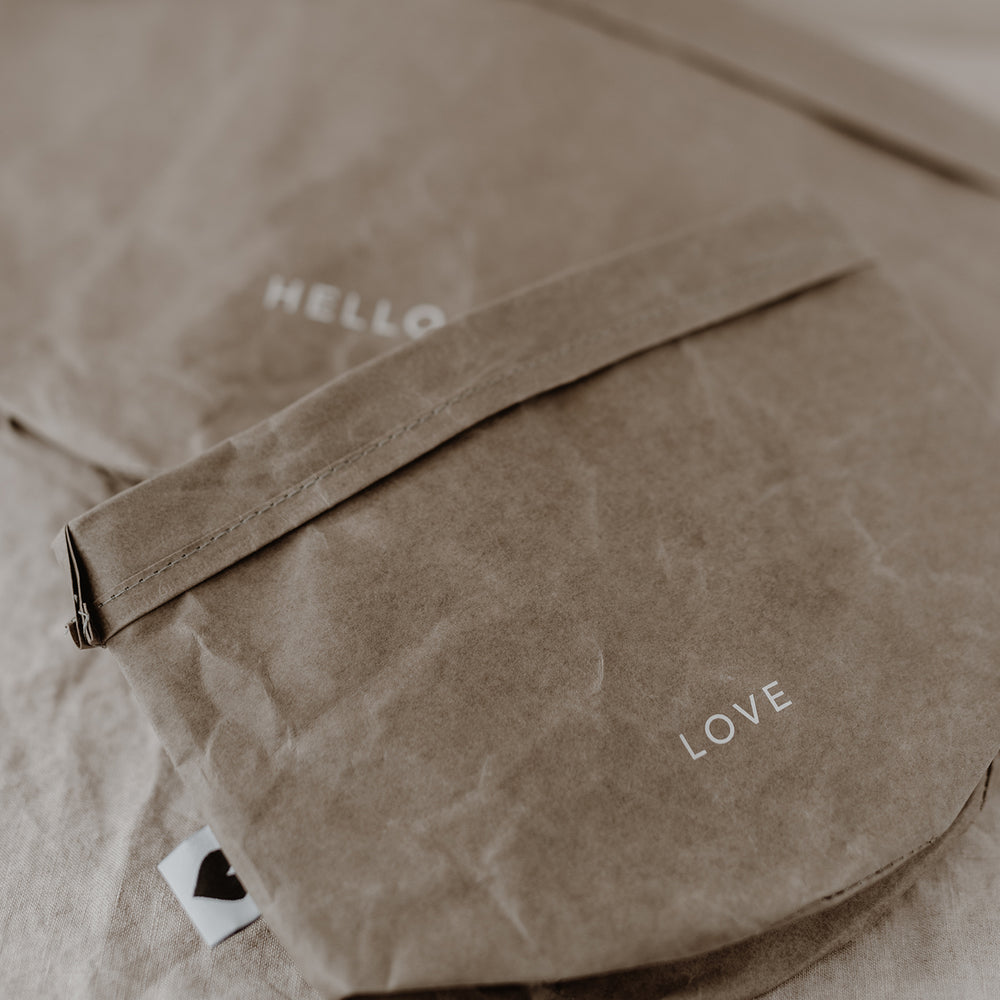 Paperbag 2er Set Hello Love (VE = 6 Sets)