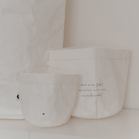 Ensemble de 2 sacs en papier Alles was du brauchst (UE = 6 Ensembles)