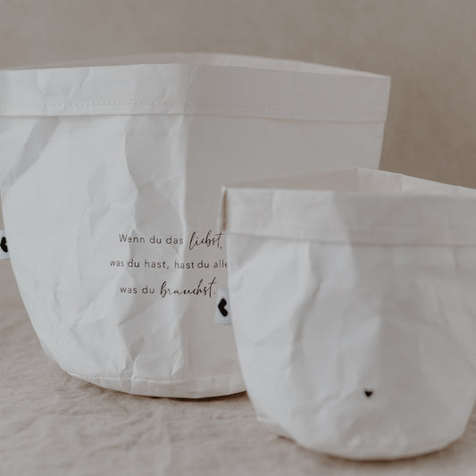 Ensemble de 2 sacs en papier Alles was du brauchst (UE = 6 Ensembles)