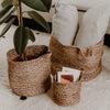 Storage basket made of jute Small (PU = 6 pieces)