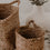 Storage basket made of jute Small (PU = 6 pieces)
