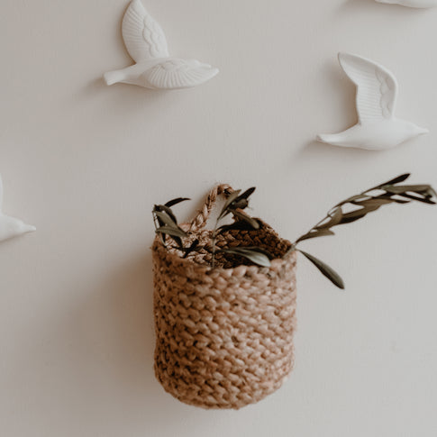 Storage basket made of jute Small (PU = 6 pieces)
