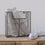 Petit panier suspendu en fil 21 x 21 cm (UE = 4 Pièces)