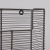 Petit panier suspendu en fil 21 x 21 cm (UE = 4 Pièces)