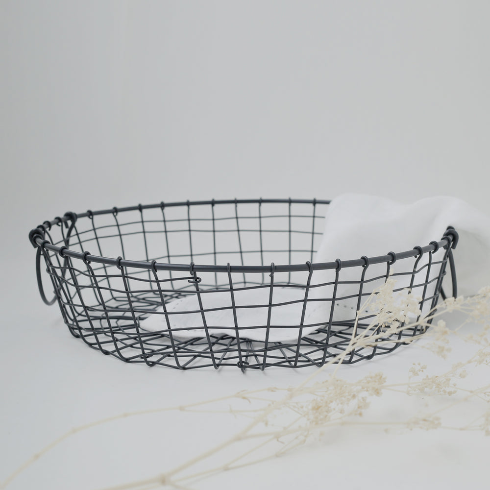 Wire basket round 38cm (PU = 6 pieces)