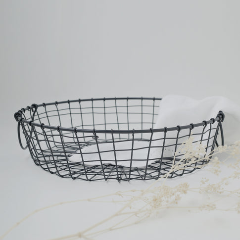 Wire basket round 38cm (PU = 6 pieces)