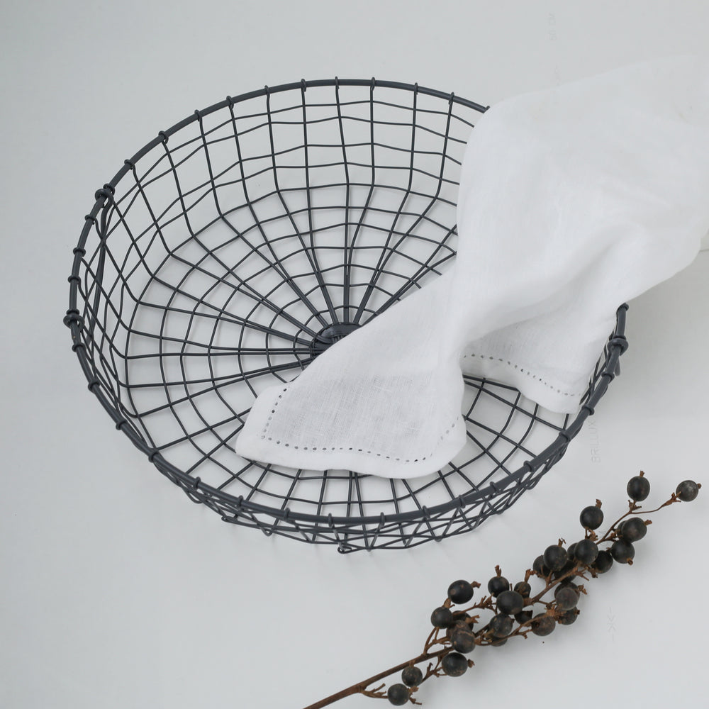 Wire basket round 38cm (PU = 6 pieces)