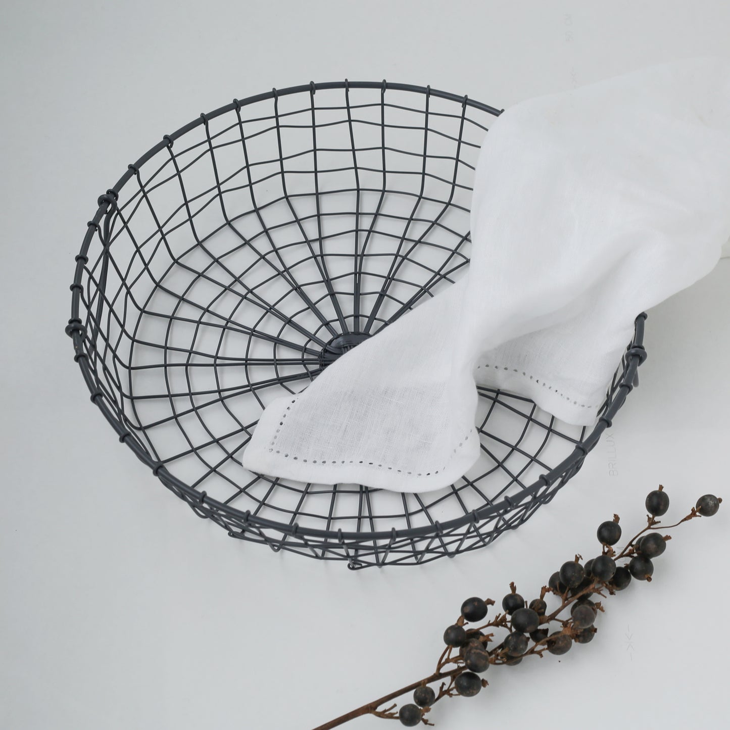Wire basket round 38cm (PU = 6 pieces)