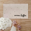 Waschbare Fußmatte Erstmal Kaffee  75 x 45 (VE = 6 Stk)