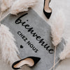 Washable doormat Bienvenue 75 x 45 (PU = 6 pieces)