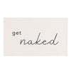 Waschbare Matte Get naked