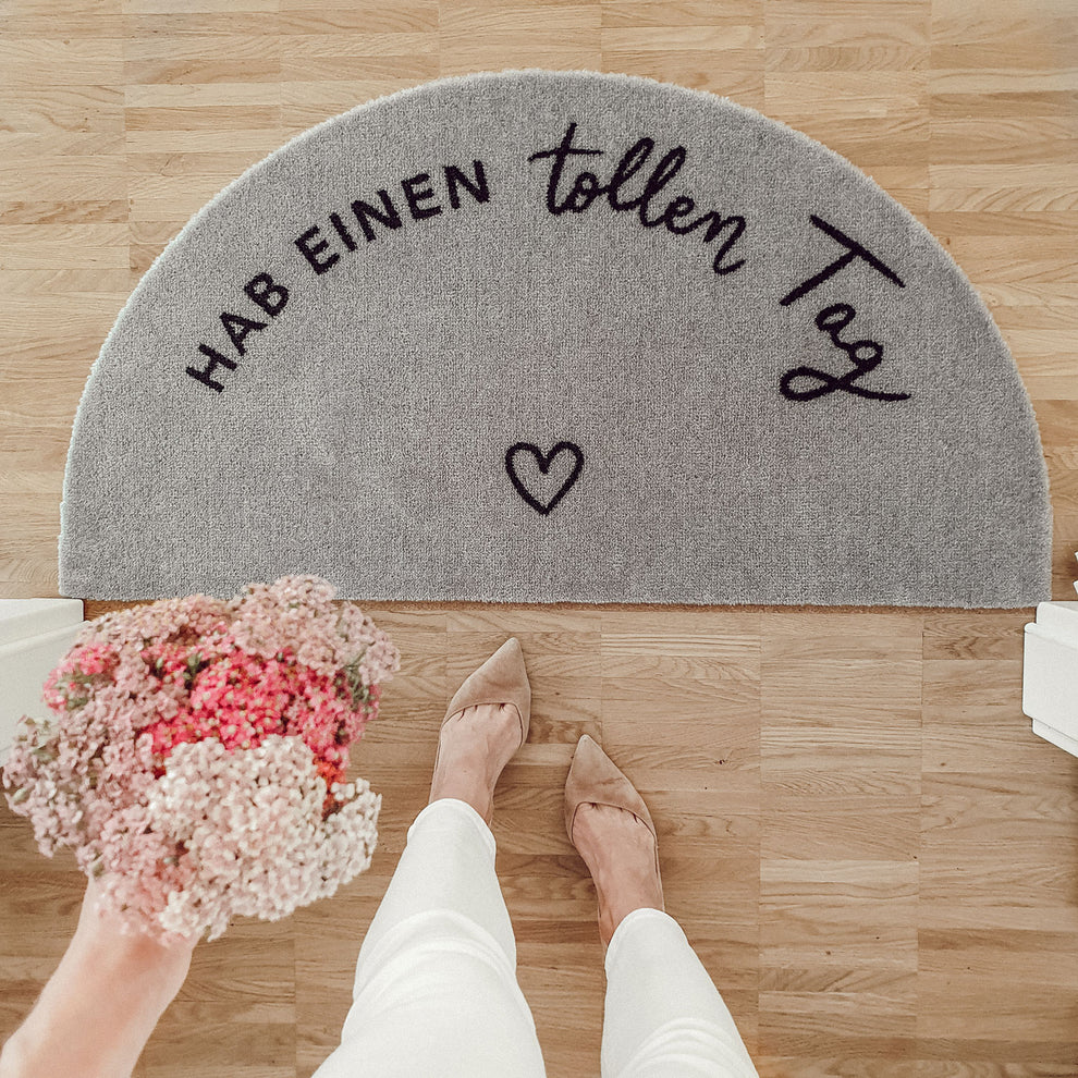 Waschbare Fußmatte Toller Tag