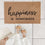 Coconut doormat Happiness is Homemade (PU = 6 pieces)