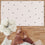 Waschbare Matte Punkte Creme 120 x 67