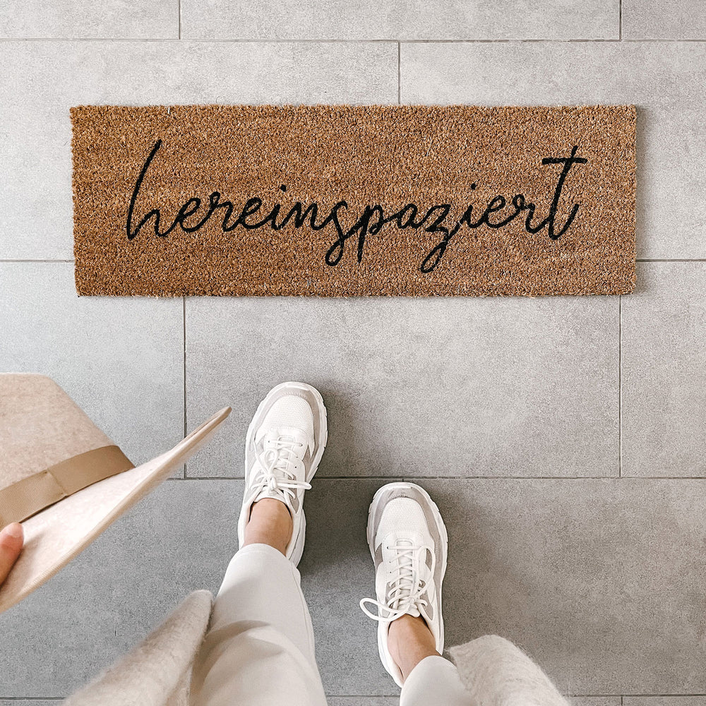 Kleine Kokosmatte Hereinspaziert 75 x 25 (VE = 6 Stk)