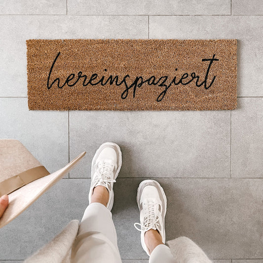 Kleine Kokosmatte Hereinspaziert 75 x 25 (VE = 6 Stk)