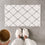 Washable doormat checks cream 75 x 45 (PU = 6 pieces)