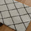 Washable doormat checks cream 75 x 45 (PU = 6 pieces)