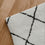 Washable doormat checks cream 75 x 45 (PU = 6 pieces)