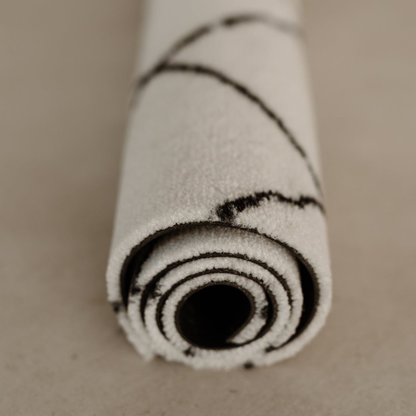 Washable doormat checks cream 75 x 45 (PU = 6 pieces)