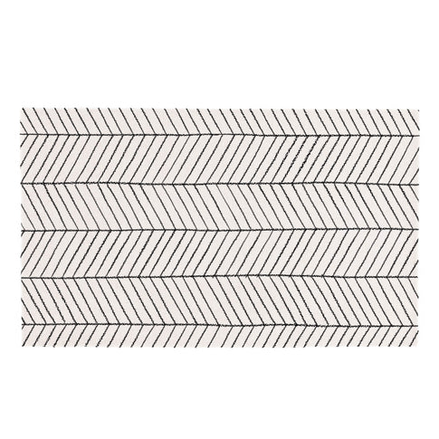 Waschbare Matte Ethno Creme